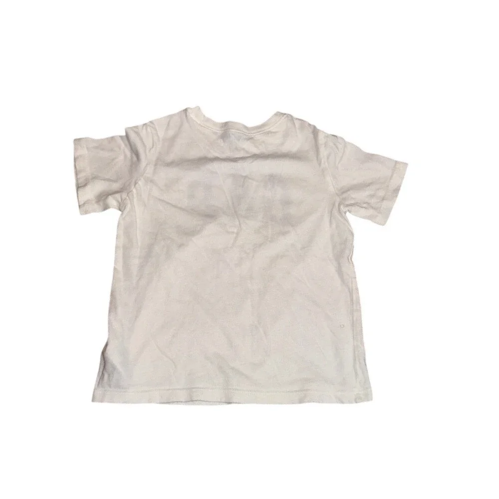 Baby GAP White Blue Logo T-Shirt Kids Boys Size‎ 5 Brannans Favorites Tee